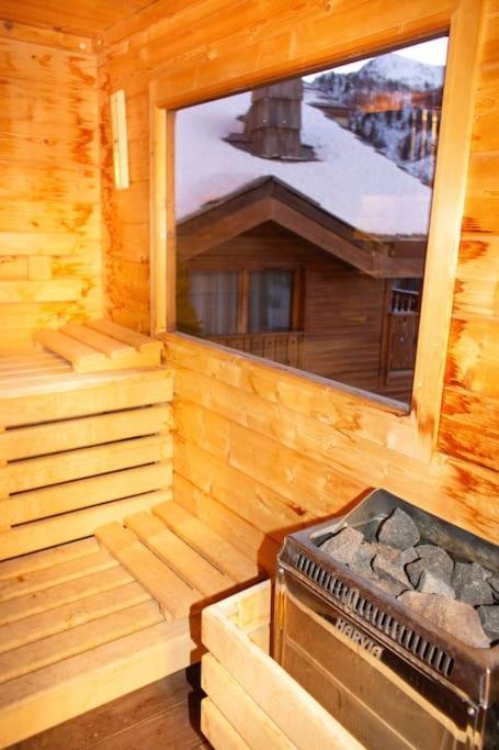Rez De Chalet, Sauna Exterieur, Wifi, 4-6 Pers, 50M2 Isola 2000 Exterior foto